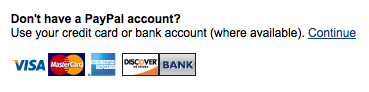 Contribute with Credit Card